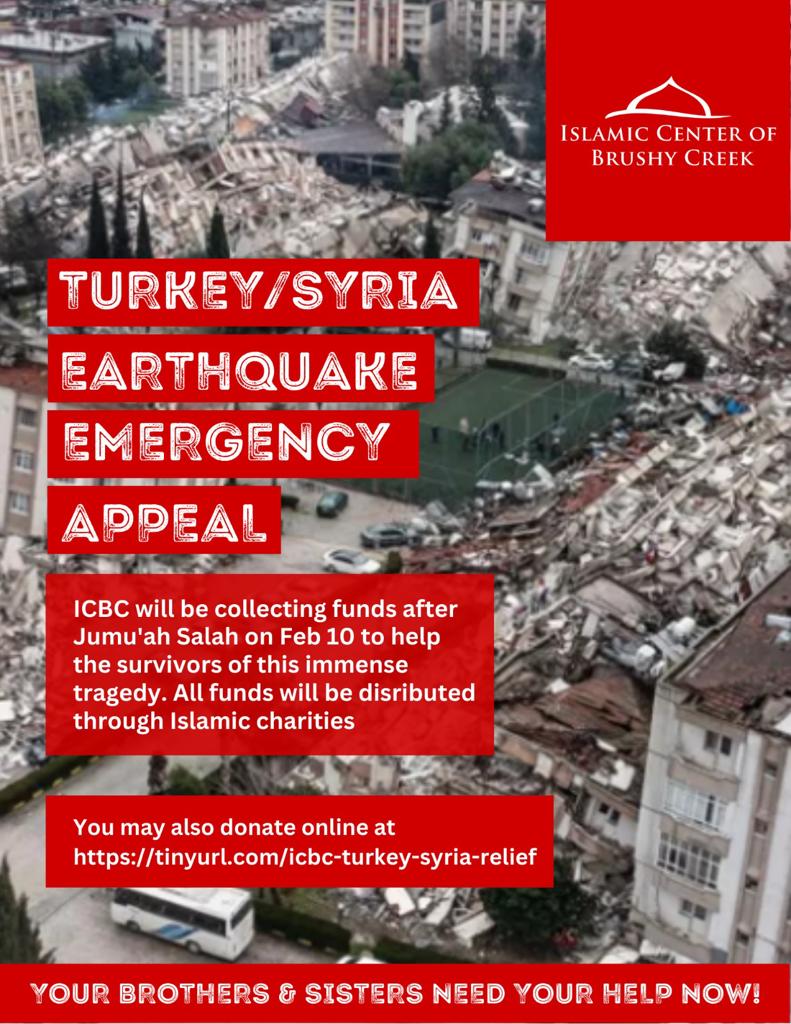 Turkiye-Syria Earthquake Relief Fundraiser